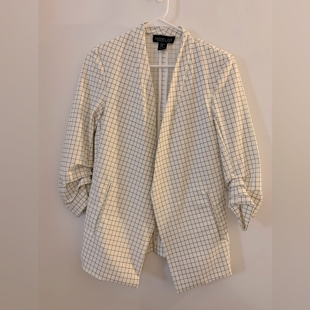 Rachel Zoe XS Black & White Blazer